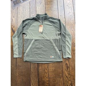 FjallRaven Vardag Lite Fleece Medium Laurel Green / Light Olive 87055 NWT